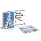 Calciu Osteo 1000mg, 30 comprimate masticabile, Sandoz