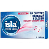 Isla Medic Voice, kersensmaak, 20 zuigtabletten