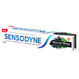 Sensodyne Natural White, whitening toothpaste with activated charcoal, 75 ml