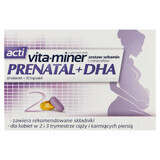 Acti Vita-miner Prenataal + DHA, 30 tabletten + 30 capsules