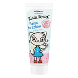 Momme Kitten, pasta dentífrica para niños de 0 a 3 años, sabor chicle, con flúor, 50 ml