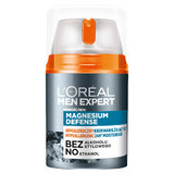 L'Oréal Men Expert, Magnesium Defense, crema hidratante facial hipoalergénica, 50 ml