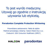 Parodontax Complete Protection Whitening toothpaste, 75 ml