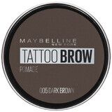 Maybelline Tattoo Brow, Pomada para cejas, 05 Marrón oscuro, 3,5 ml