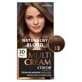 Joanna Multi Cream Color, haarverf, 33 natuurlijk blond, 1 stuk