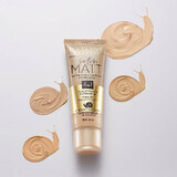 Eveline Cosmetics Satin Matt Foundation, matterende gezichtsfoundation, 104 Beige, 30 ml