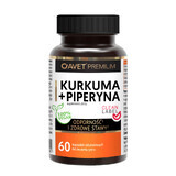 Avet Premium Kurkuma + Piperine, 60 cellulosecapsules