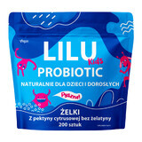 Lilu Kids Probiotic, natuurlijke gelei voor kinderen en volwassenen, bramensmaak, 200 stuks