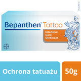 Bepanthen Tattoo, Intensive Pflege- und Schutzsalbe für tätowierte Haut, 50 g