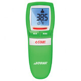 Novama Free NT17, contactloze thermometer, fris groen