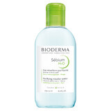 Bioderma Sebium H2O, micellaire vloeistof voor de vette, gecombineerde en acnehuid, 250 ml