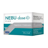 Nebu-Dose Plus, nebulization solution 3% with hyaluronic acid, 5 ml x 30 ampoules