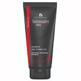 Seboradin Men Sport, shampoo en gel 2in1, 200 ml