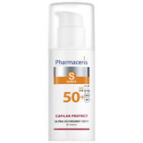 Pharmaceris S Capilar &amp; Sun Protect, beschermende crème, vasculaire huid en rosacea SPF 50+, 50 ml