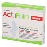 ActiFolin 0,8 mg, foliumzuur 800 µg, 30 tabletten