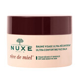 Nuxe Reve de Miel, crème visage ultra-confortable, peaux sèches et sensibles, 50 ml