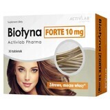 Activlab Pharma Biotyna Forte 10 mg, 30 comprimés