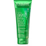 Eveline Cosmetics 99% natuurlijke Aloë Vera, multifunctionele gel voor lichaam en gezicht, verkoelende werking, 250 ml