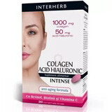 Collagène et Acide Hyaluronique Intense, 30 comprimés, Interherb