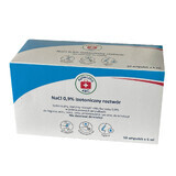 ABC EHBO-doos, NaCl 0,9% isotone oplossing, 5 ml x 50 ampullen