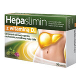 Hepaslimin met vitamine D3, 30 omhulde tabletten