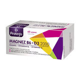 Protego Magnesium B6 + D3 2000 IE, 60 tabletten