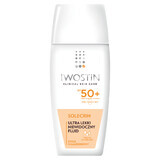 Iwostin Solecrin, ultralichte onzichtbare vloeistof, SPF 50+, gevoelige huid, 40 ml