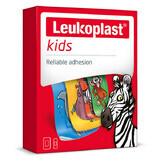 Leukoplast Kids, pleisters met verband, 2 maten, 12 stuks