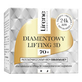 Lirene Diamond Lifting 3D 70+, antirimpelherstellende crème, 50 ml