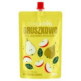 Owolovo Peren- en appelmousse in een tube, 200 g