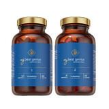 Set MyBestGenius 1, 60 capsules + MyBestGenius 2, 60 capsules