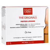 MartiDerm The Originals Proteos Liposome, hydraterend serum met antioxidanten, vette huid, 2 ml x 10 ampullen