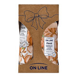 On Line Floral Magnolia &amp; Melon set, douchegel, 500 ml + lotion, 250 ml