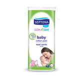 Septona Baby Calm n Care, wattenschijfjes voor baby's, 100% katoen, 90 stuks