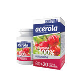 Grinovita Acerola, 80 zuigtabletten + 20 tabletten gratis