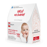 Emolium Dermocare Layette Set, Badeemulsion, 400 ml + Körperemulsion, 400 ml + Creme, 75 ml