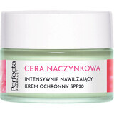 Perfecta Cera Naczynkowa, intensief hydraterende beschermende crème, SPF 20, 50 ml