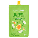 Owolovo Tropically Guava Appel-guavemousse in een tube, 200 g