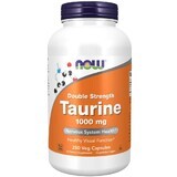 Now Foods Taurine, Taurine 1000mg, 250 Capsules