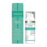 Snailmed Pure Snail Mucus 58,5%, maschera antiacne, con puro muco di lumaca e totarol, 30 ml