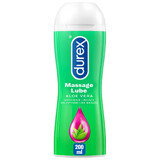 Durex, hydraterende intieme en massage gel 2in1, aloë vera, 200 ml