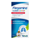 Flegamina Junior 2 mg/ 5 ml, aardbeiensmaak, siroop, 120 ml