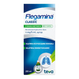 Flegamina Classic muntsmaak suikervrij 4 mg/ 5 ml, siroop, 200 ml