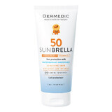 Dermedic Sunbrella Baby, beschermende melk voor kinderen vanaf 1 maand, voor gezicht en lichaam, gevoelige huid, SPF 50, 100 ml