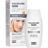 Isdin Spot Prevent Fusion Fluid de protectie solara pentru fata cu SPF 50+  , 50 ml