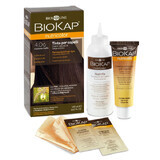 Biokap Nutricolor, haarkleuring, 4.06 koffiebruin, 140 ml