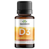 Swanson Vitamina D3 Gocce, vitamina D 2000 UI, gocce, 29,6 ml