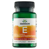 Swanson E, natuurlijke vitamine E 200 IE, 100 gelcapsules