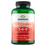 Swanson MultiOmega 3-6-9, 120 capsules