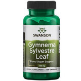 Swanson Gymnema Sylvestre Blad, gurmar blad, 100 capsules